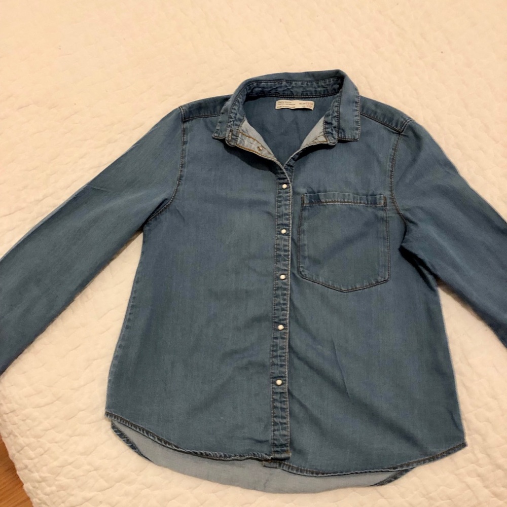 Jean shirt for girls